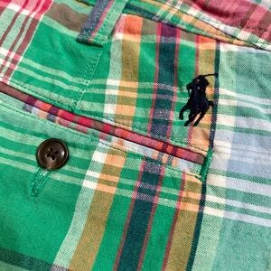 Polo by Ralph Lauren Colorful Plaid Shorts